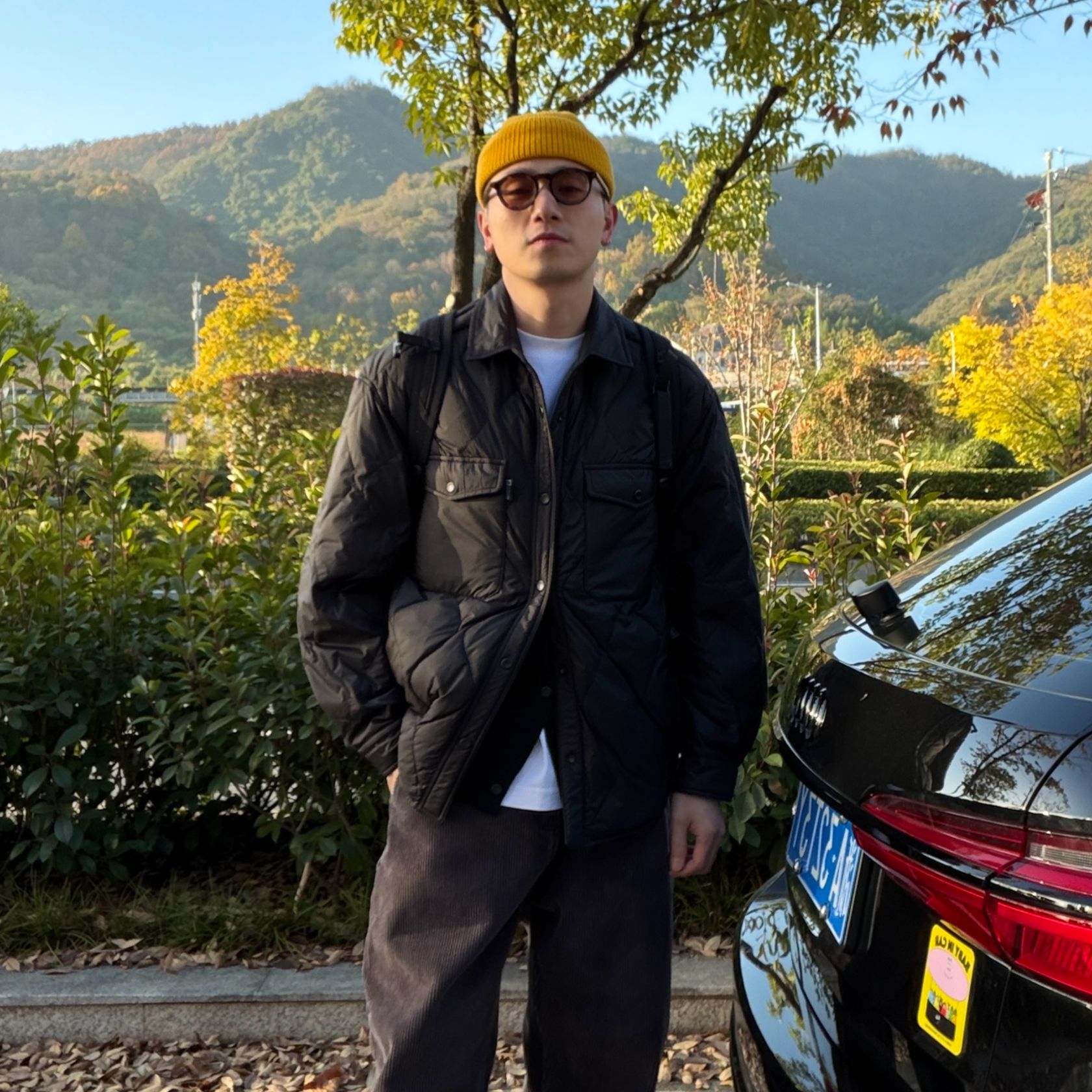 鑫宝25aw冬季新款城市通勤轻薄款衬衫领假两件羽绒服PK0007