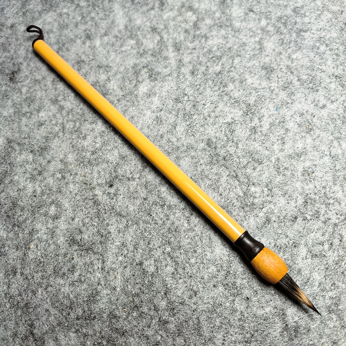 纯野兔毫一花紫颖小楷毛笔瘦金体毛笔出锋2.5口径0.65