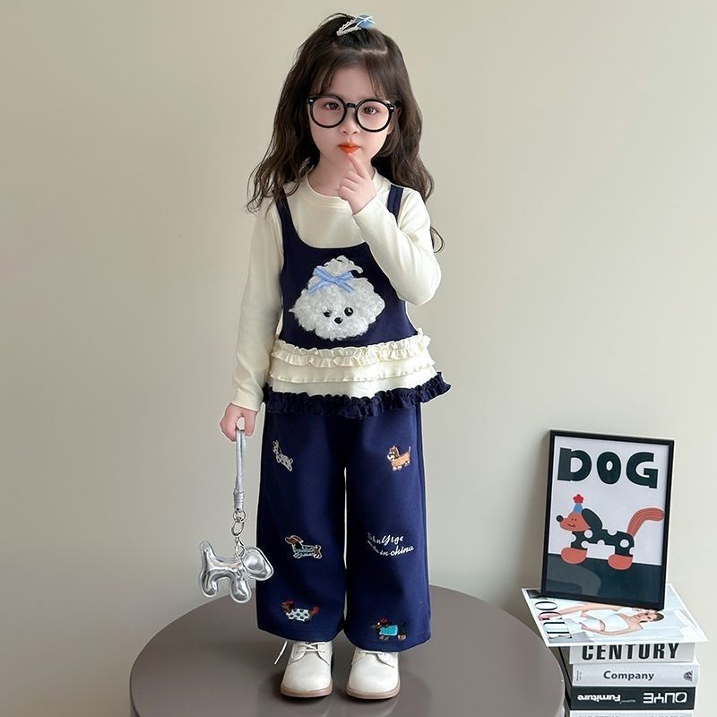 炸街女童套装秋季2025新款洋气时髦儿童秋装小女孩宝宝衣服两件套