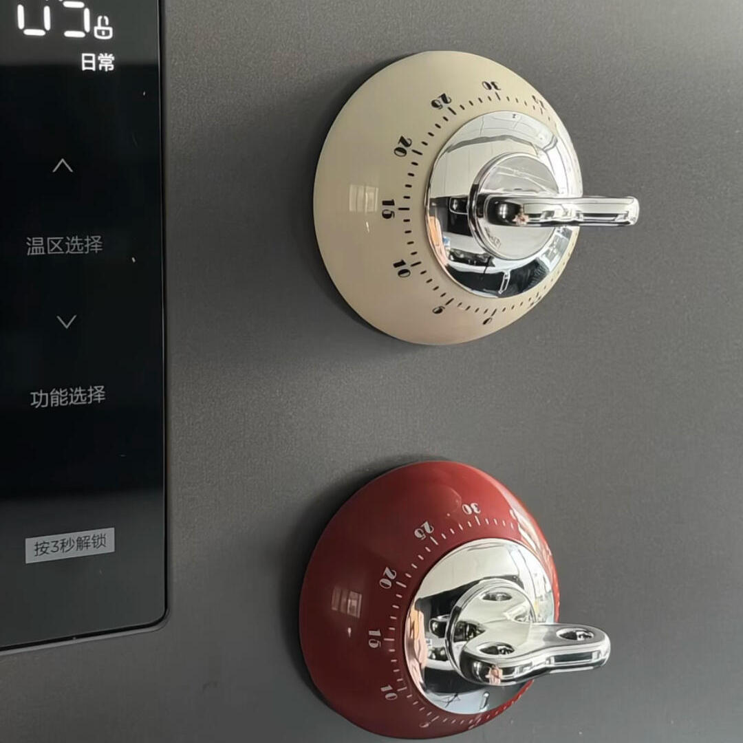 覆古风磁吸计时器家用厨房烹饪定时器冰箱贴时间管理器学生提醒器