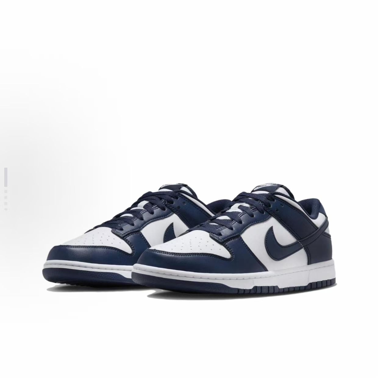 Nike Dunk LOW RETRO 舒适百搭 防滑耐磨 低帮 白蓝 HF5441107