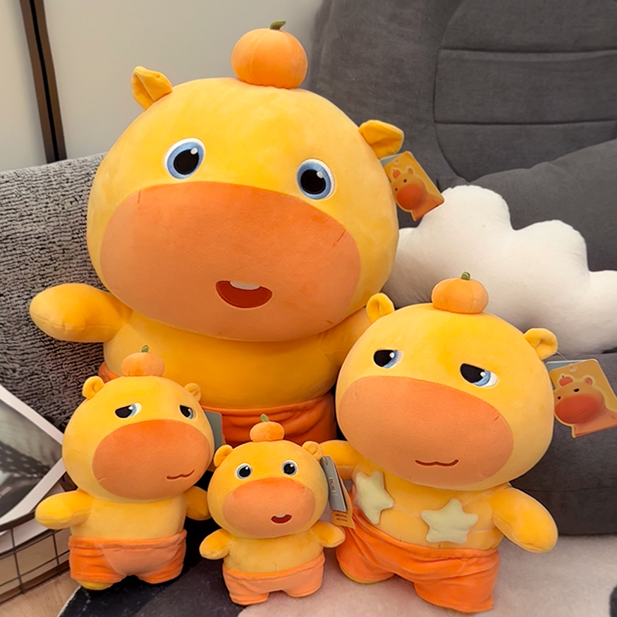 多爱正版水豚噜噜毛绒玩具大号玩偶安抚娃娃抱睡公仔周边生日礼物