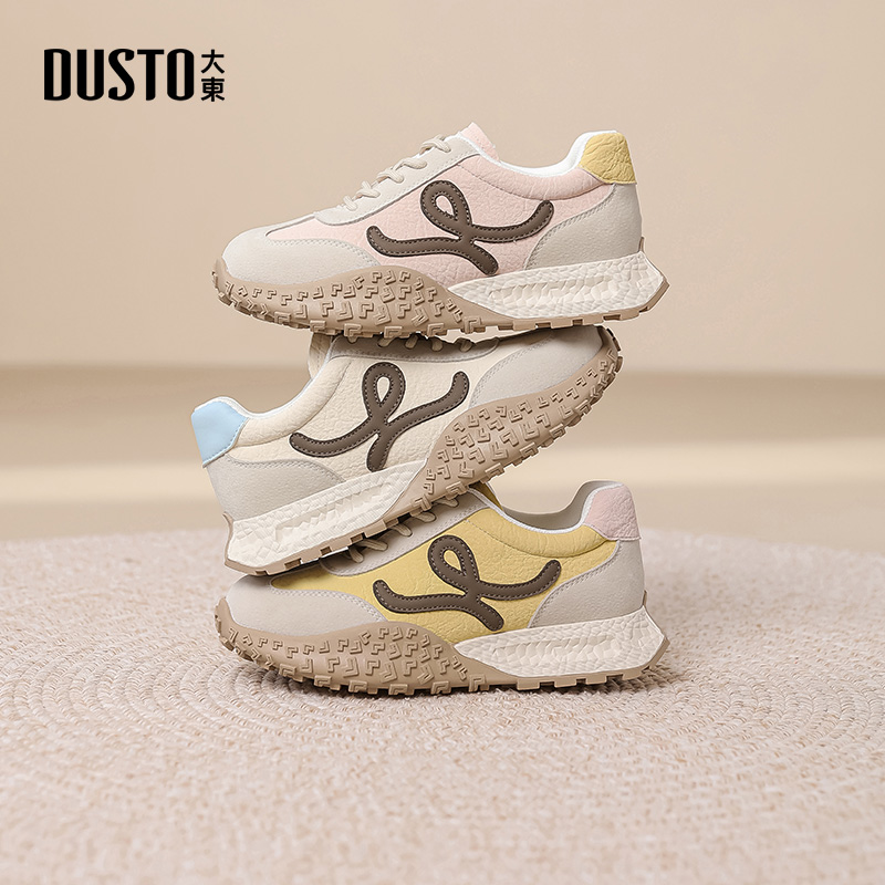 大东小蛮腰德训鞋2025新款韩版时尚减龄休闲女鞋户外运动鞋0765