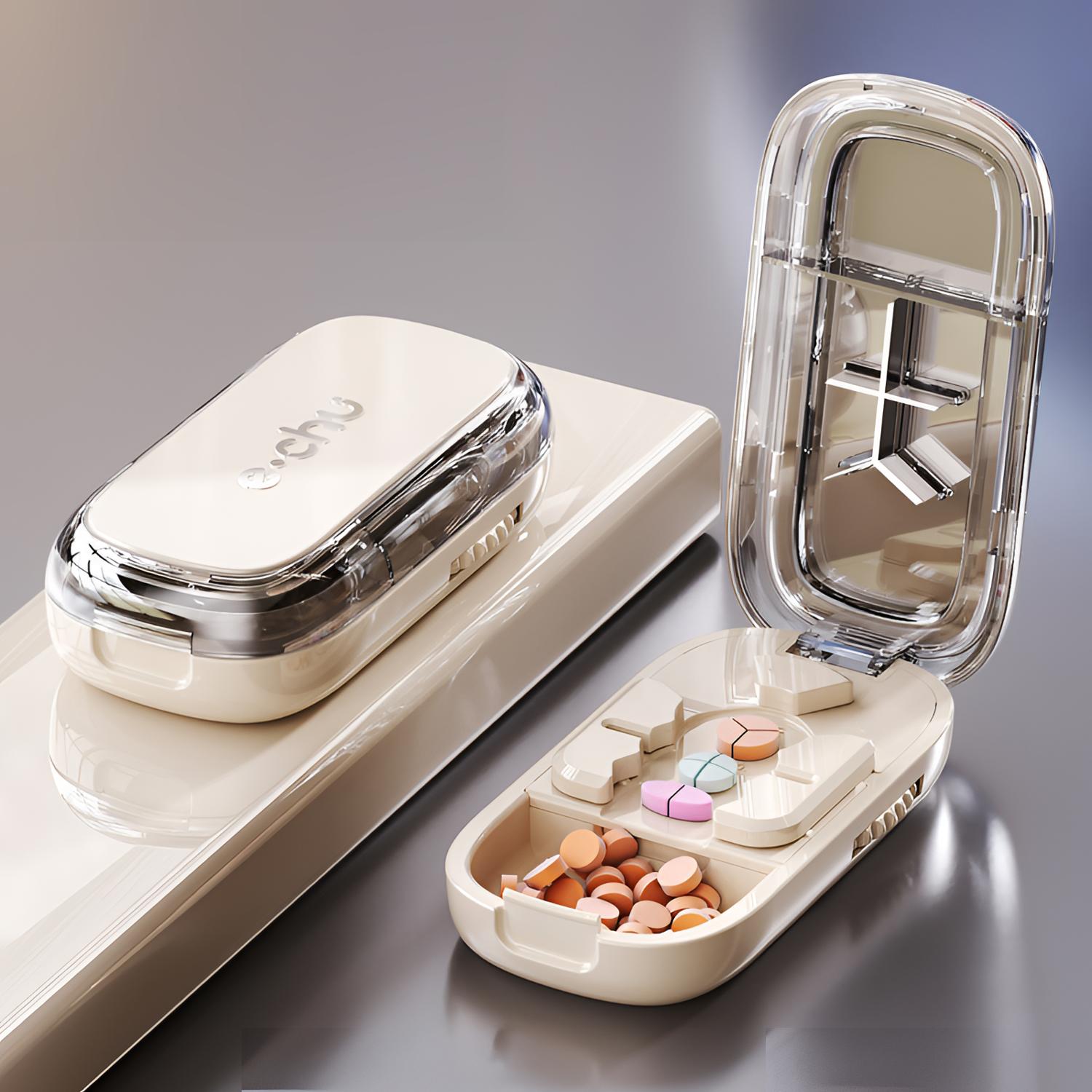 切药器切割剪药品分药器精准一分二四分之一药片分割神器便携小巧