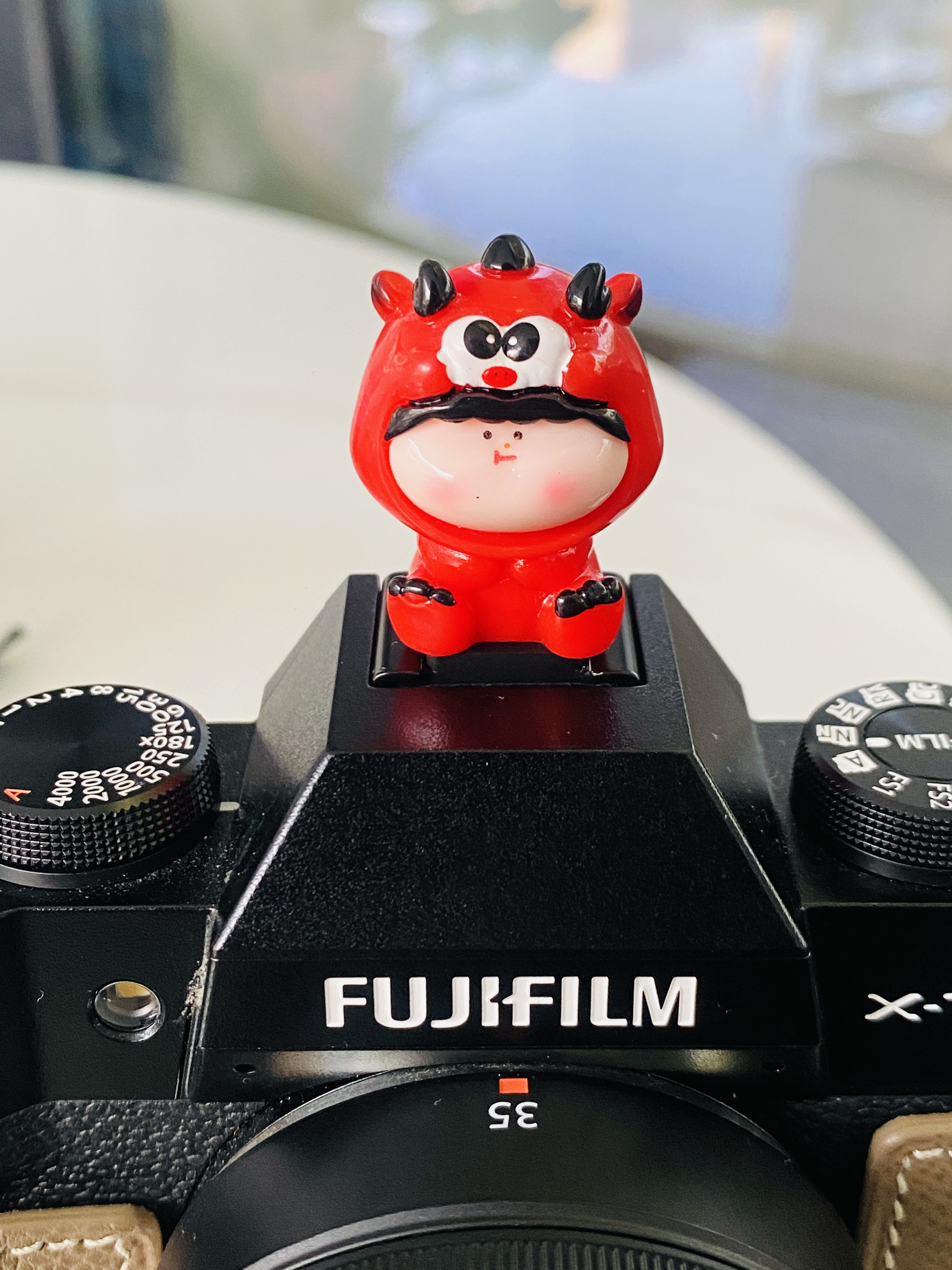 适用富士热靴盖X100F X-Pro3 XT2030 XT4 50X100Vi潮玩保护盖配件