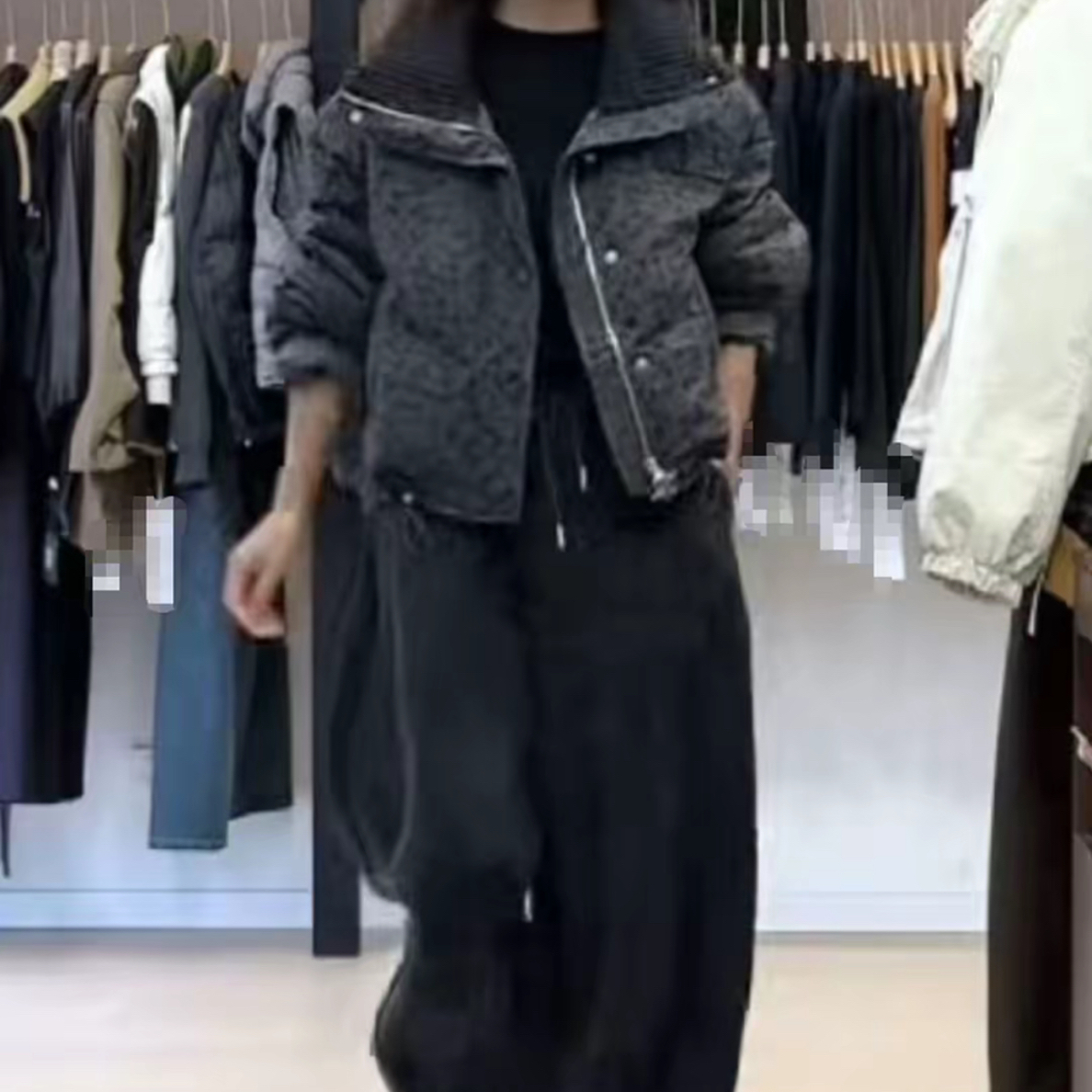 新款减龄气质百搭显瘦时尚休闲大码女装