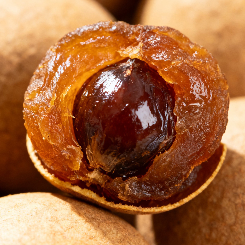 干桂圆干大果小核肉厚饱满可泡茶炖汤的特产龙眼干