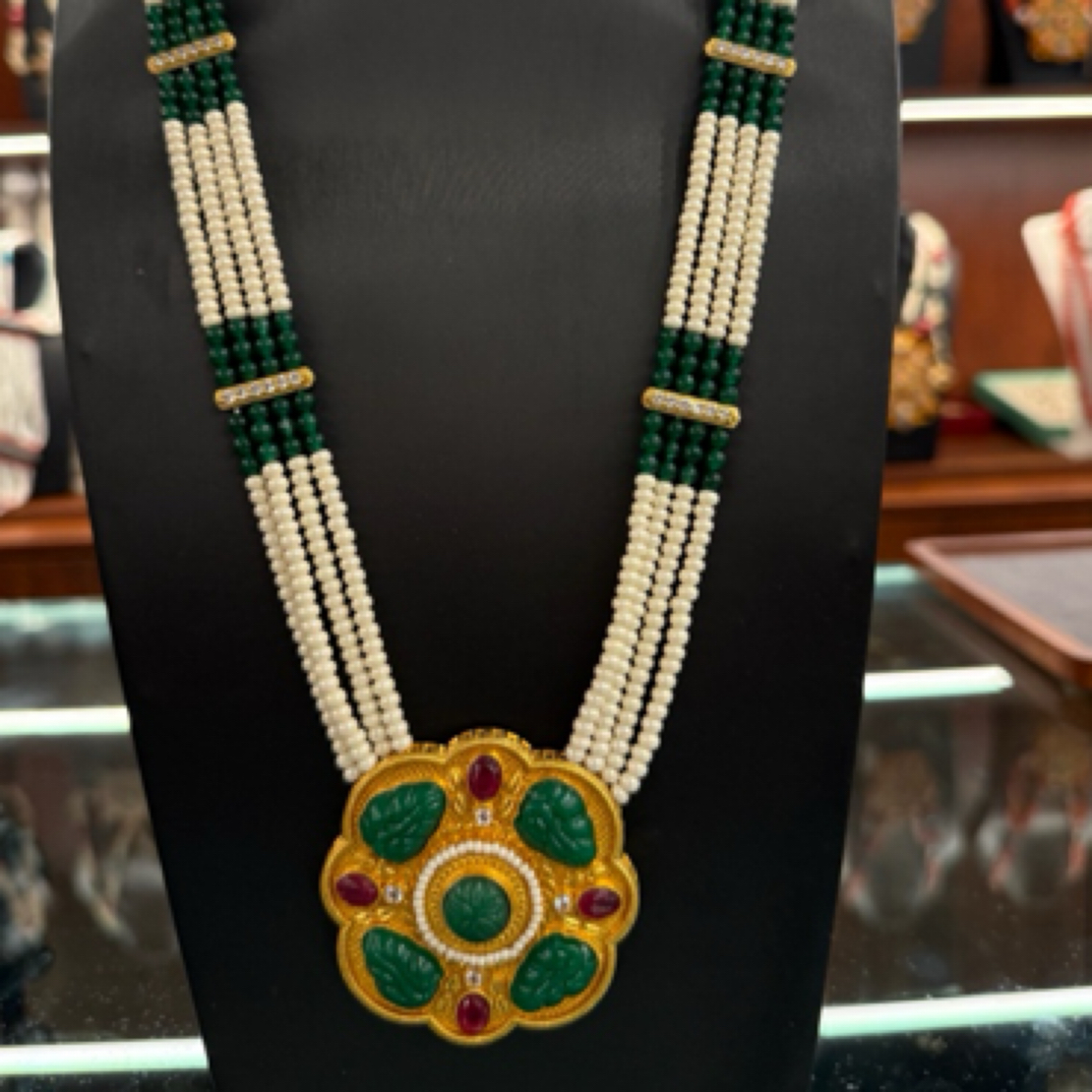 黄铜布艺项链 藏族饰品项链藏式尼泊尔新款吊坠黄铜镀金不掉色