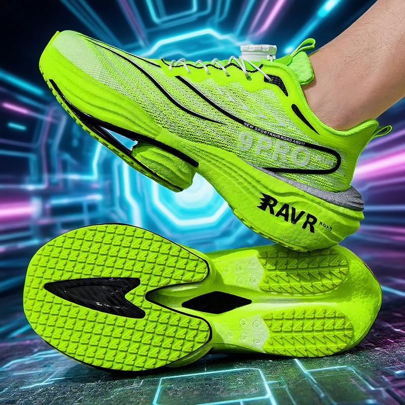 赤兔9pro碳板跑鞋男旋转扣秋季双网透气儿童青少年10-15岁运动鞋