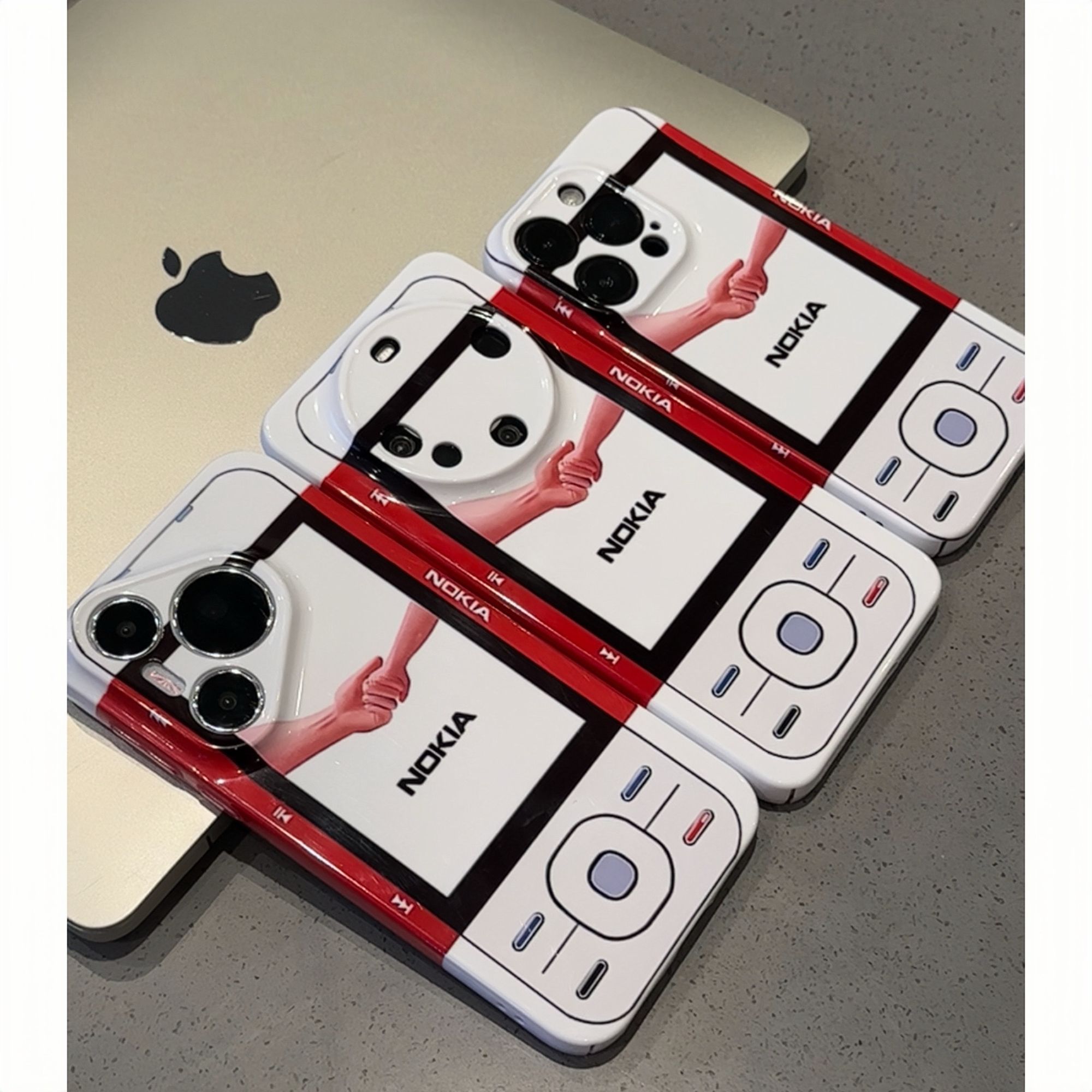 欧克里里电话机适用苹果17/16promax菲林手机壳华为vivo小米oppo