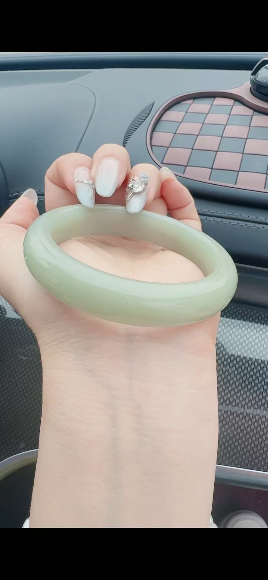 东陵玉钢板料手镯