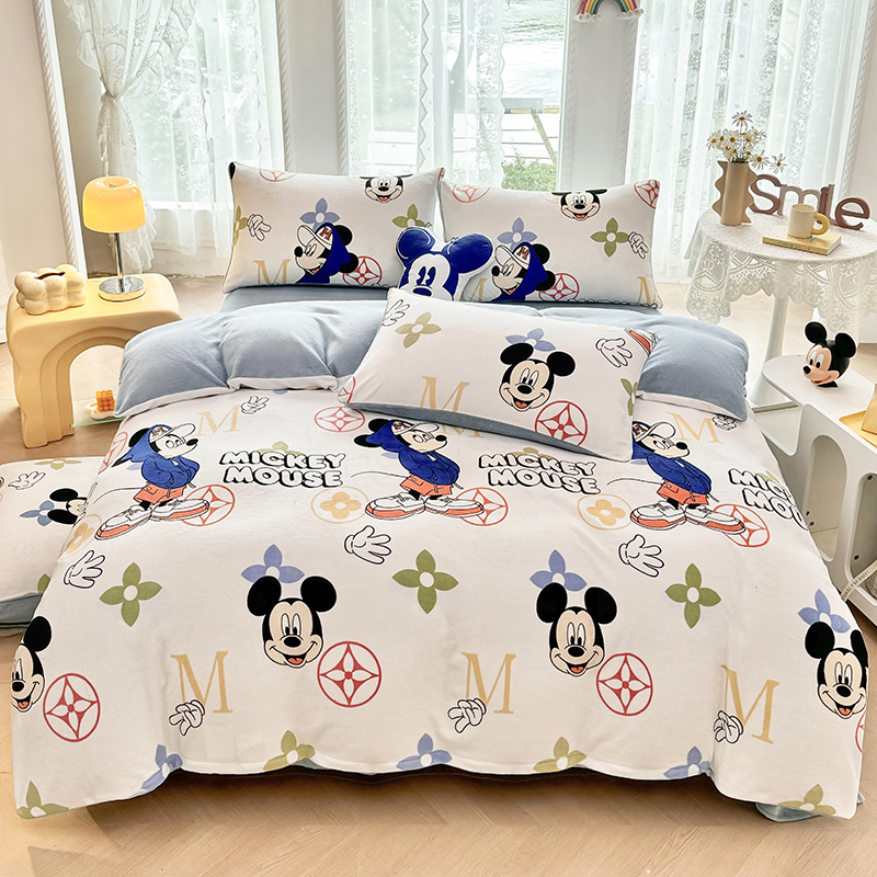 【单被套】新款牛奶绒单人床上可爱被套加厚被罩网红被套