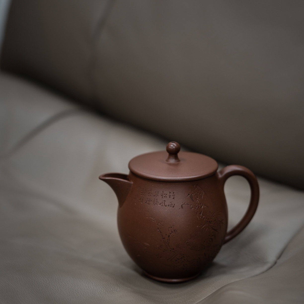 『和鸣』精品原矿底槽青·手制·180cc·内推10孔