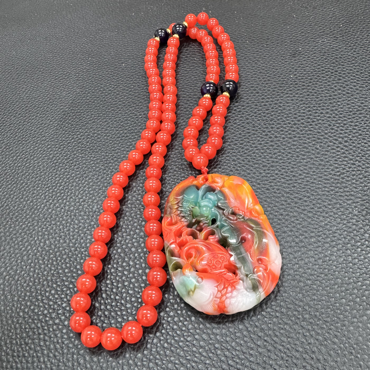 时尚精品百搭雪山鱼镂空项链（多样性拍一发一）