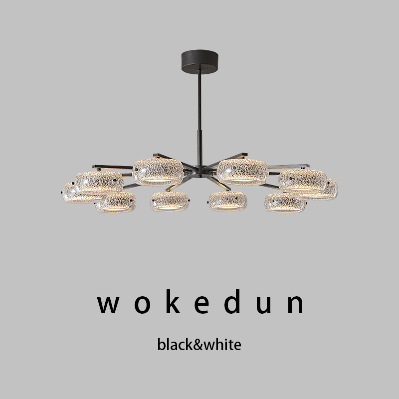 意式轻奢高级感客厅吊灯设计师2025新款全铜轻奢别墅家用大厅主灯