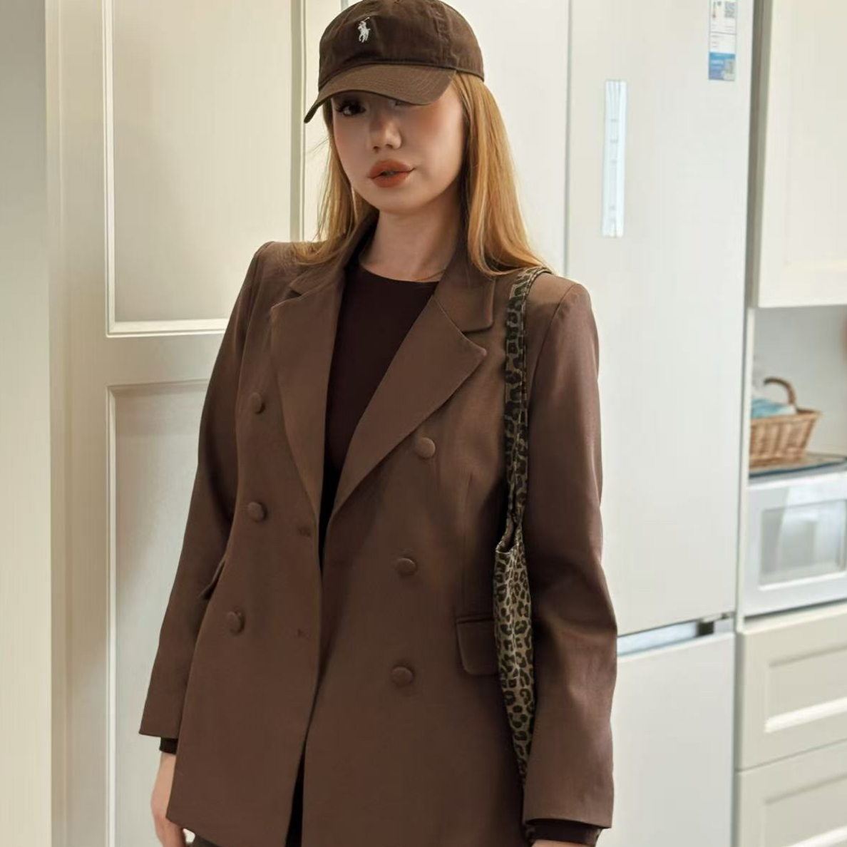 新款秋款百搭西装短外套（达）