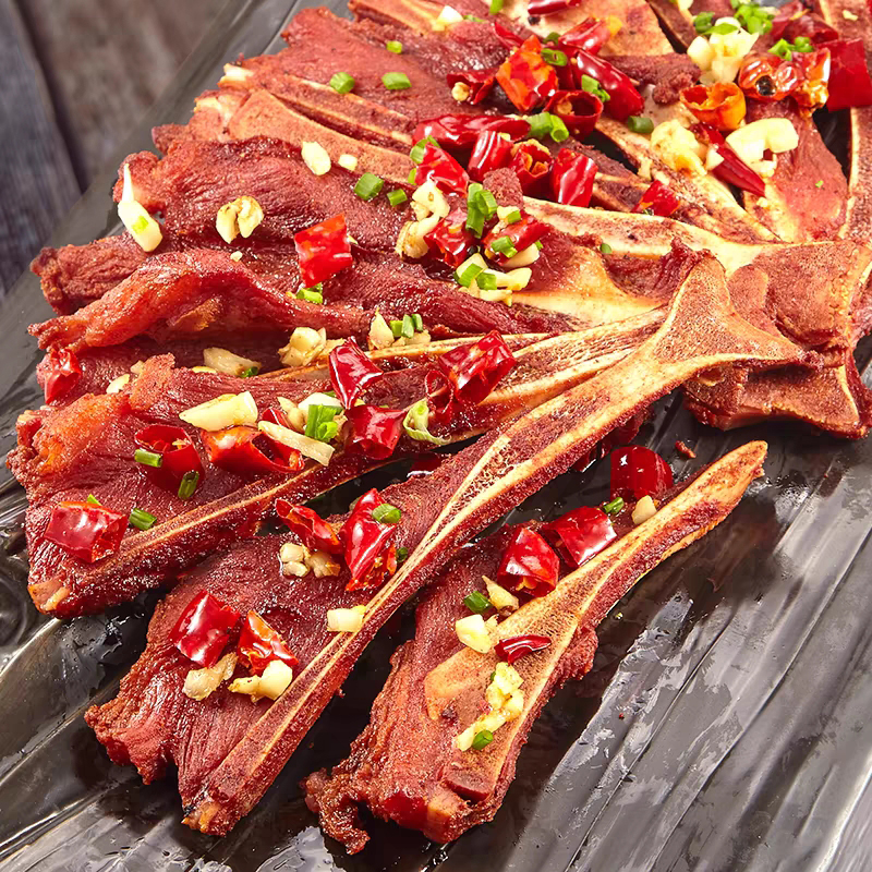 【标准的扇子骨】500g  正宗扇子骨半成品免切餐饮酒席标准的排骨