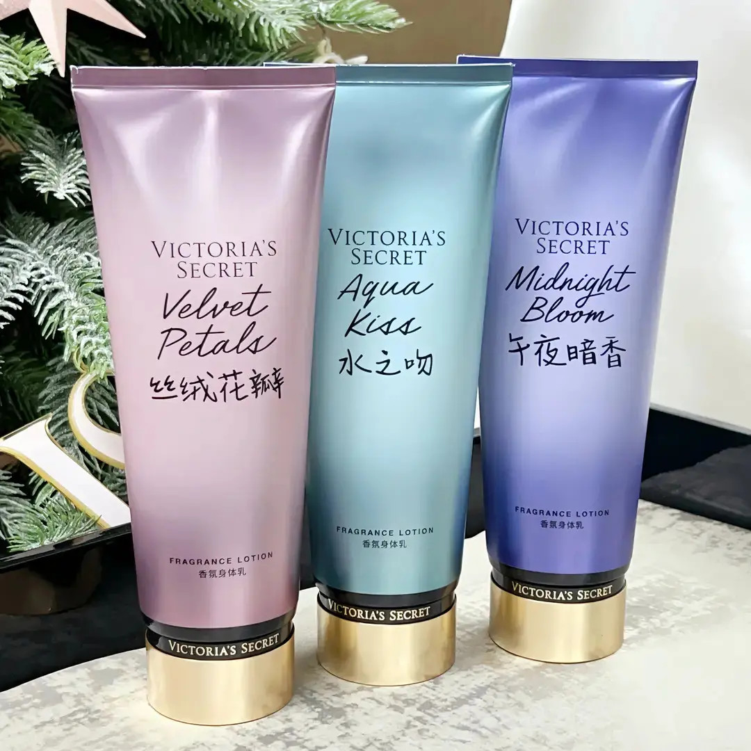 维密身体乳丝绒花瓣保湿滋润持久香体椰奶玫瑰水之吻香水身体乳女