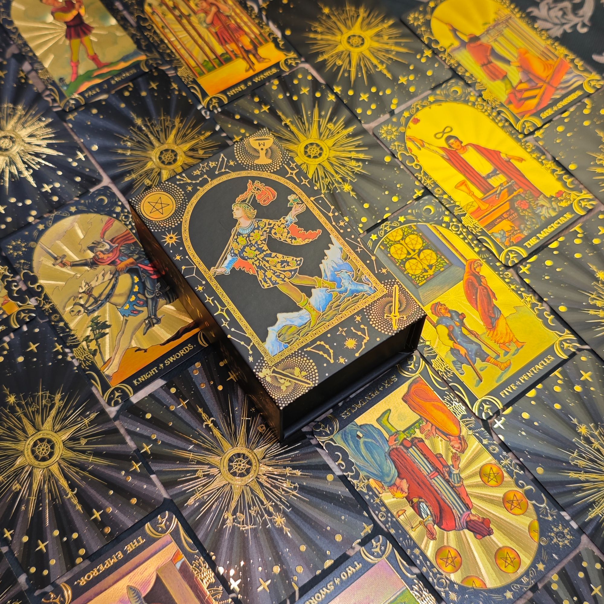 韦特塔罗牌卡经典正版塔罗牌taro防水入门新手全套说明书桌游卡牌