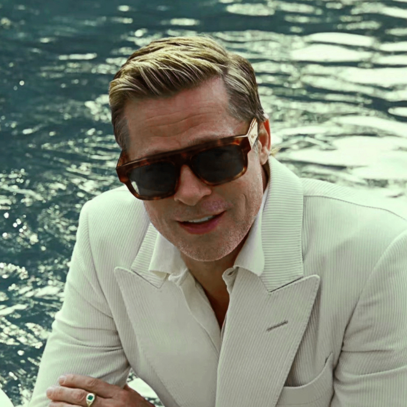 MOSCOT LEMTOSH墨镜男布拉德皮特同款玳瑁色粗框眼镜偏光太阳镜女