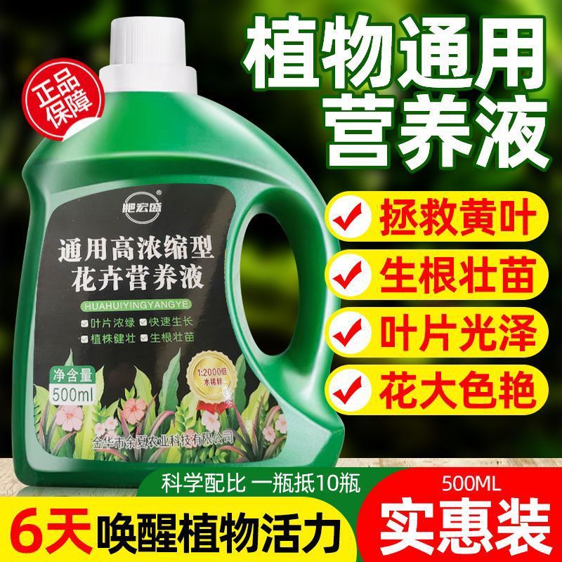 营养液发财树专用营养液水培植物营养液幸福树专用营养液