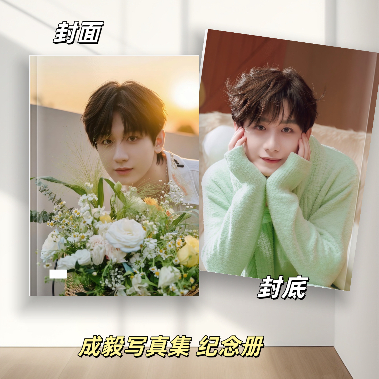 成毅写真集成毅赴山海 纪念册