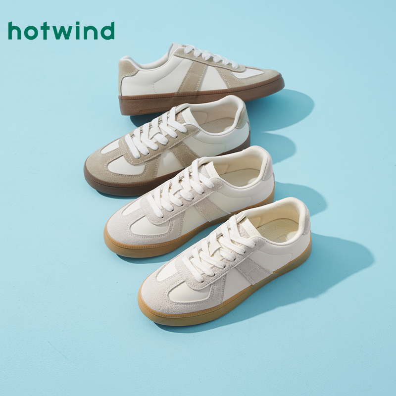 热风2025年秋季新款女士时尚休闲鞋H14W25307