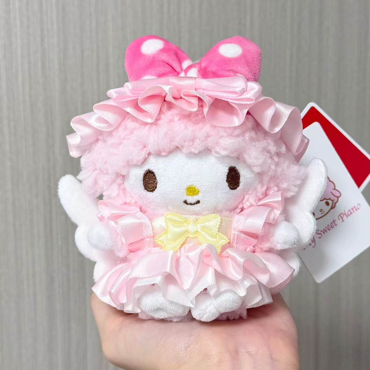 正版【蝴蝶少女】小羊piano 可爱少女包包挂件车载摆件钥匙扣