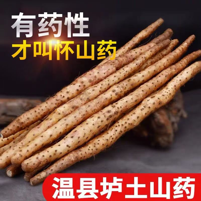 【温县直发】2025焦作新鲜垆土铁棍山药净重5斤装 营养美味农产品