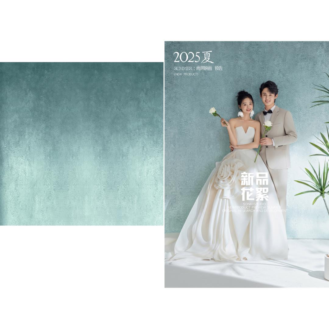 摄影背景2025年新款宣绒布材质婚纱照背景送样片背景布