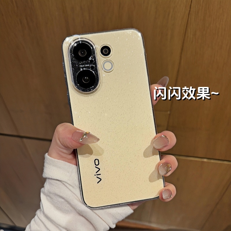 不发黄透明闪粉适用于vivos30手机壳s30promini超薄防摔PC硬x200u