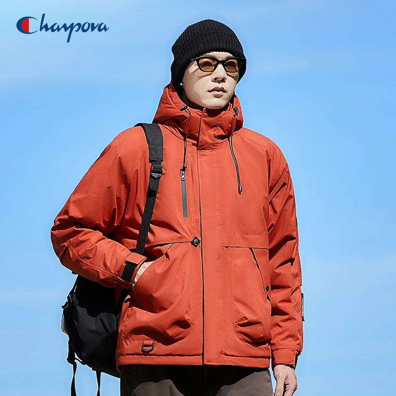 【双11品牌补贴】25新款连帽加厚保暖防风防水情侣同款棉衣2598