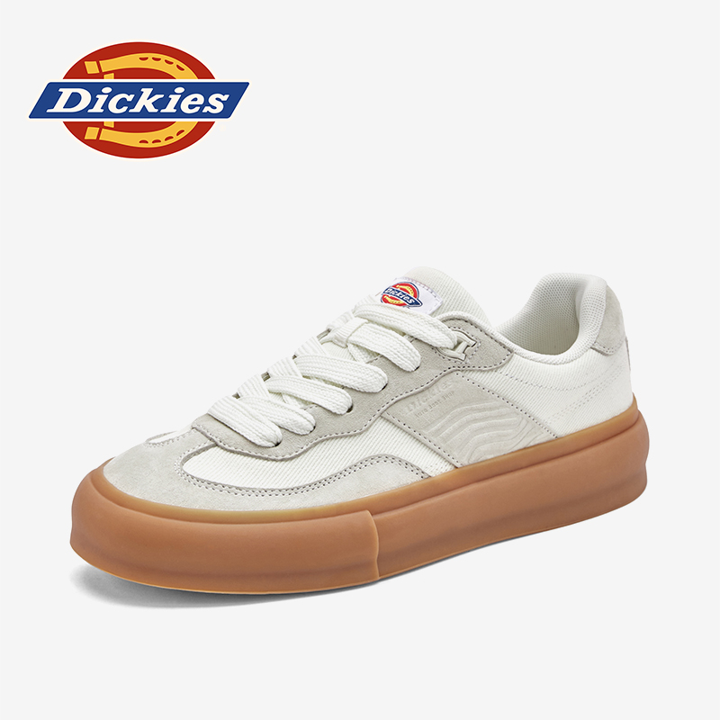 Dickies小众复古透气板鞋休闲鞋冬季低帮百搭德训鞋休闲板鞋男