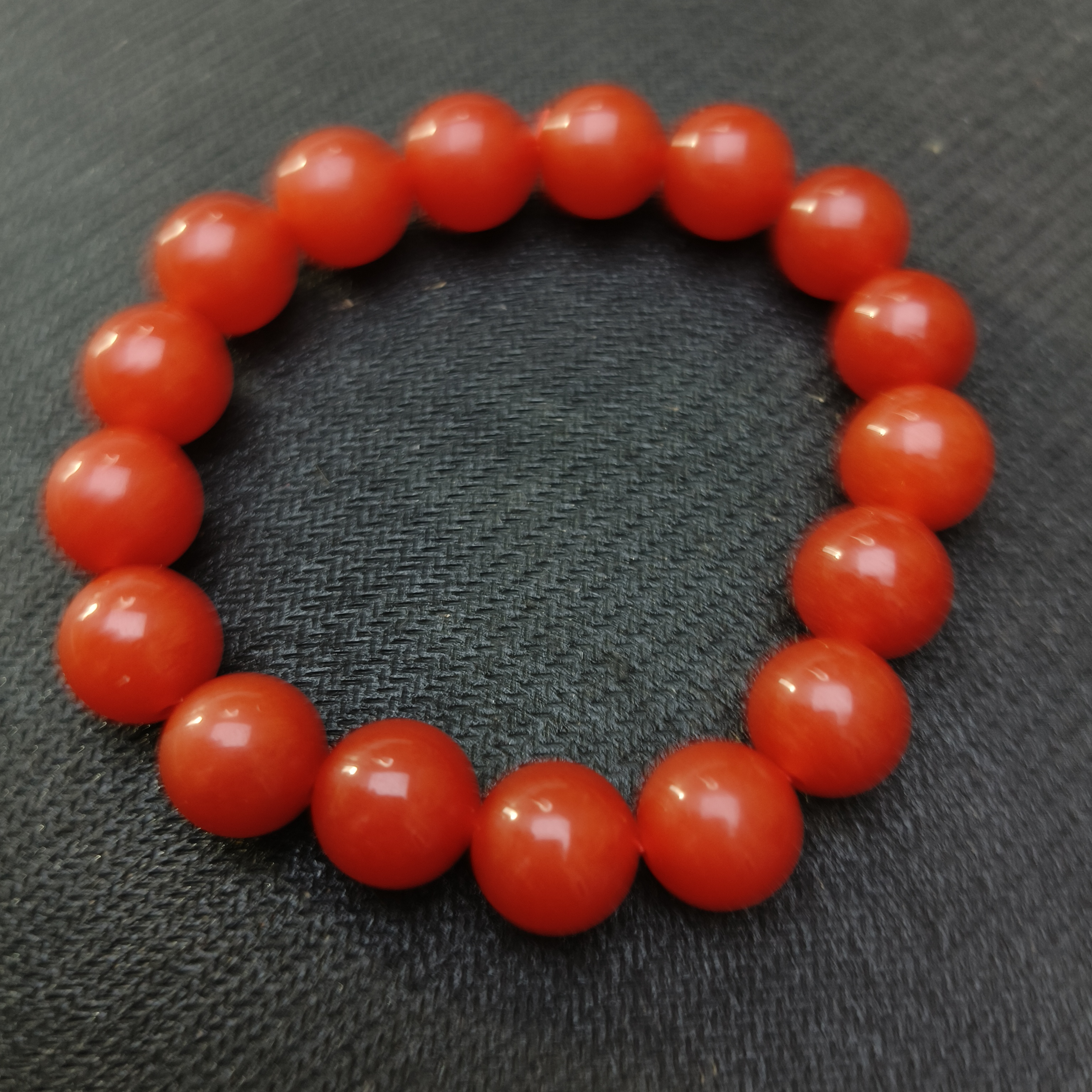 天然珠宝时尚百搭龙心九叶火灵芝手串卡12（多样性拍一发一）