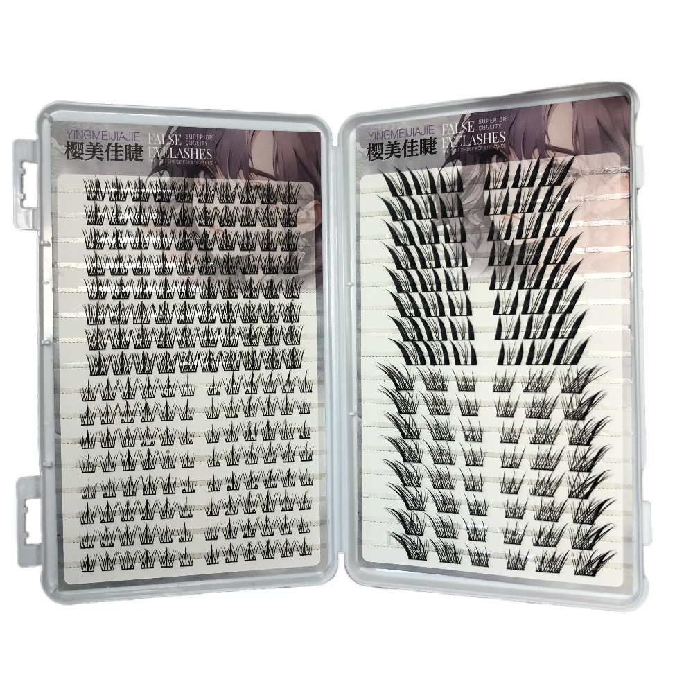 假睫毛书懒人混合三部曲系狐仿真太阳花大容量漫画款单簇