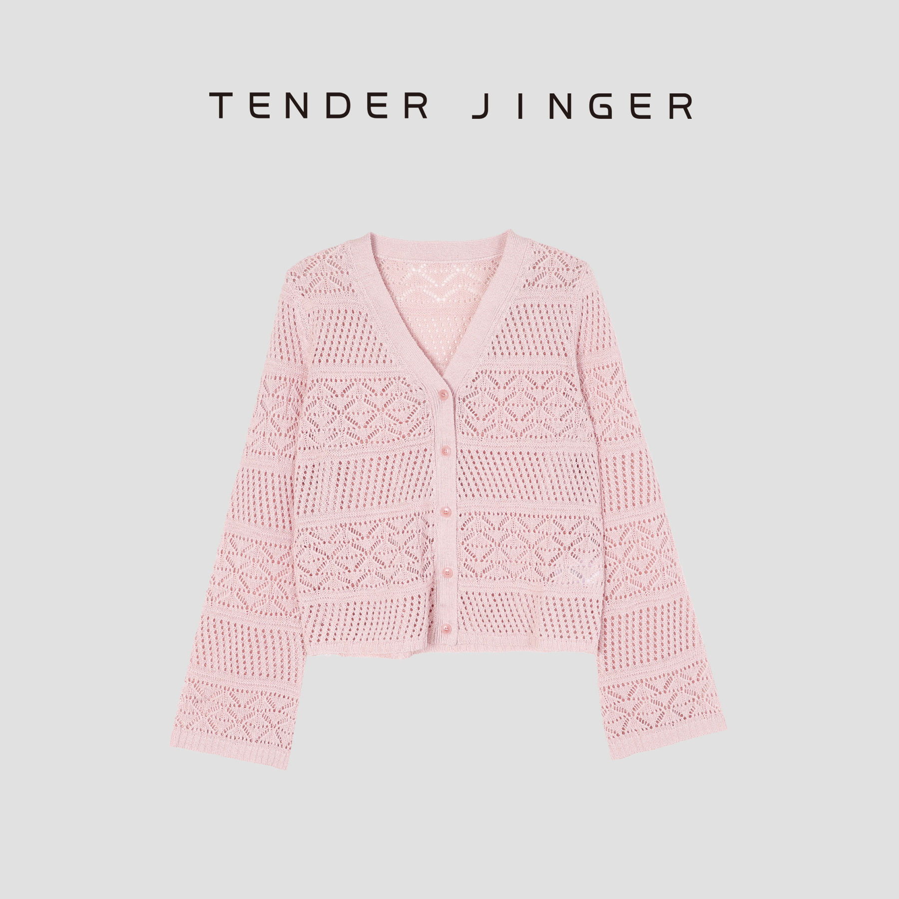 Tender Jinger【专柜】温柔浪漫镂空提花套装（分开拍）T52BBS80951