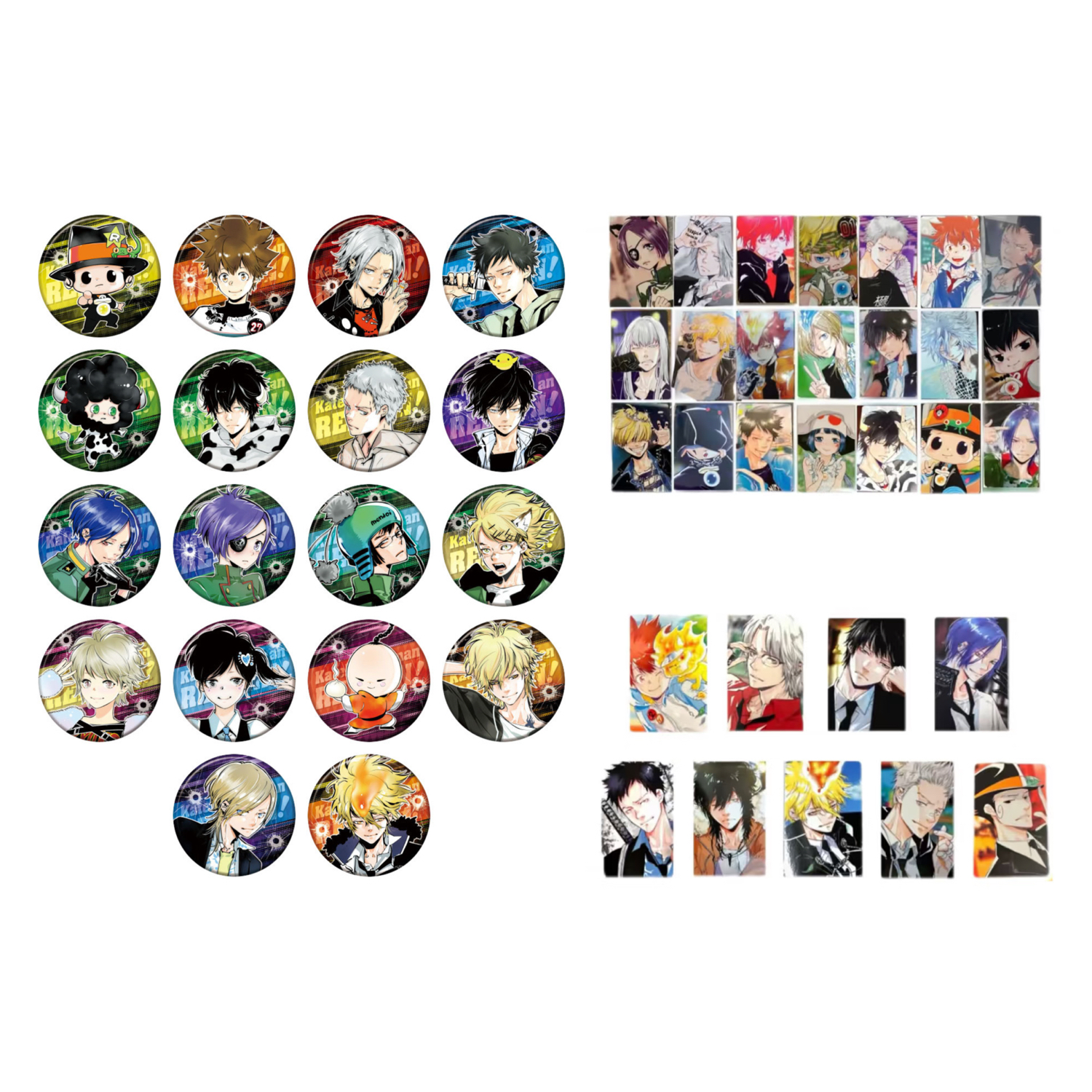 家庭教师天野明展新特典小卡吧唧拼图动漫周边潮玩盲盒六天天拆卡