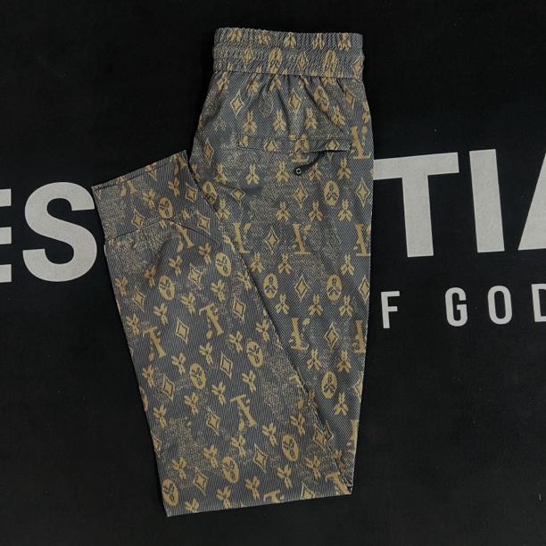 夏季新款潮流百搭舒适宽松弹力花裤男士休闲裤【2510】