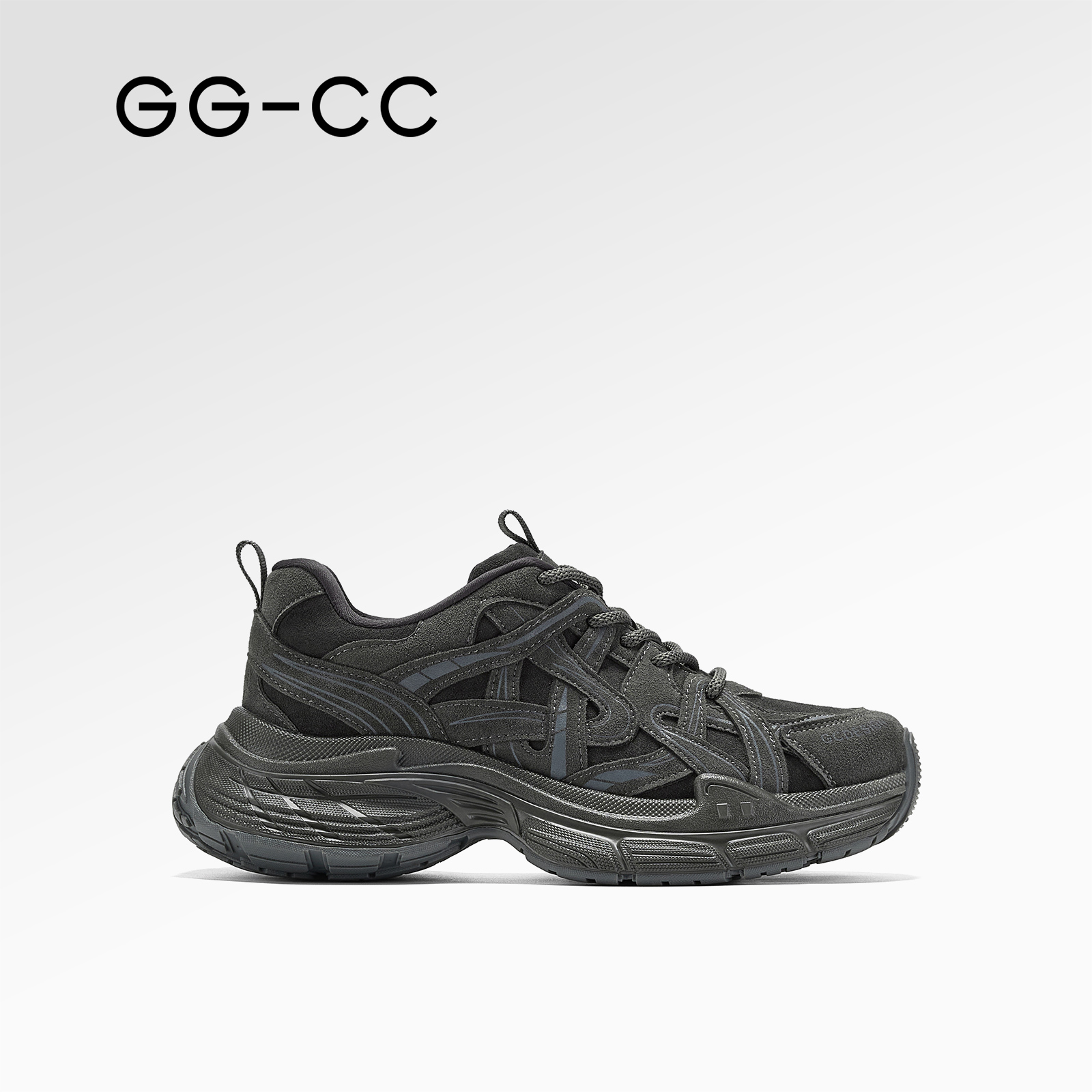 【直播专享】GG-CC2026年春季新款潮流老爹鞋女厚底休闲鞋8699