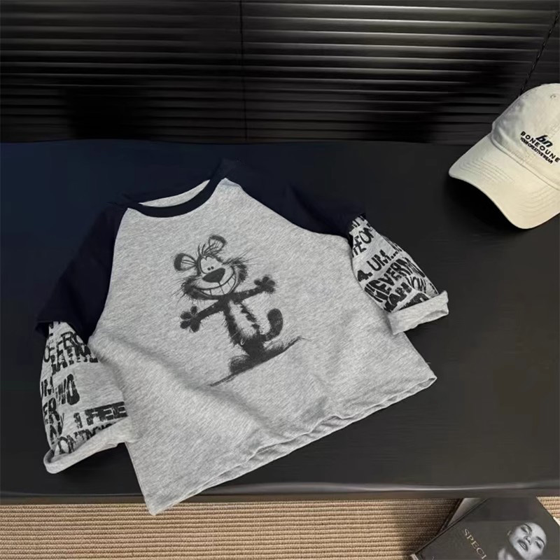 宝宝t恤男童长袖打底衫秋季薄款儿童纯棉上衣春秋小童假两件秋装