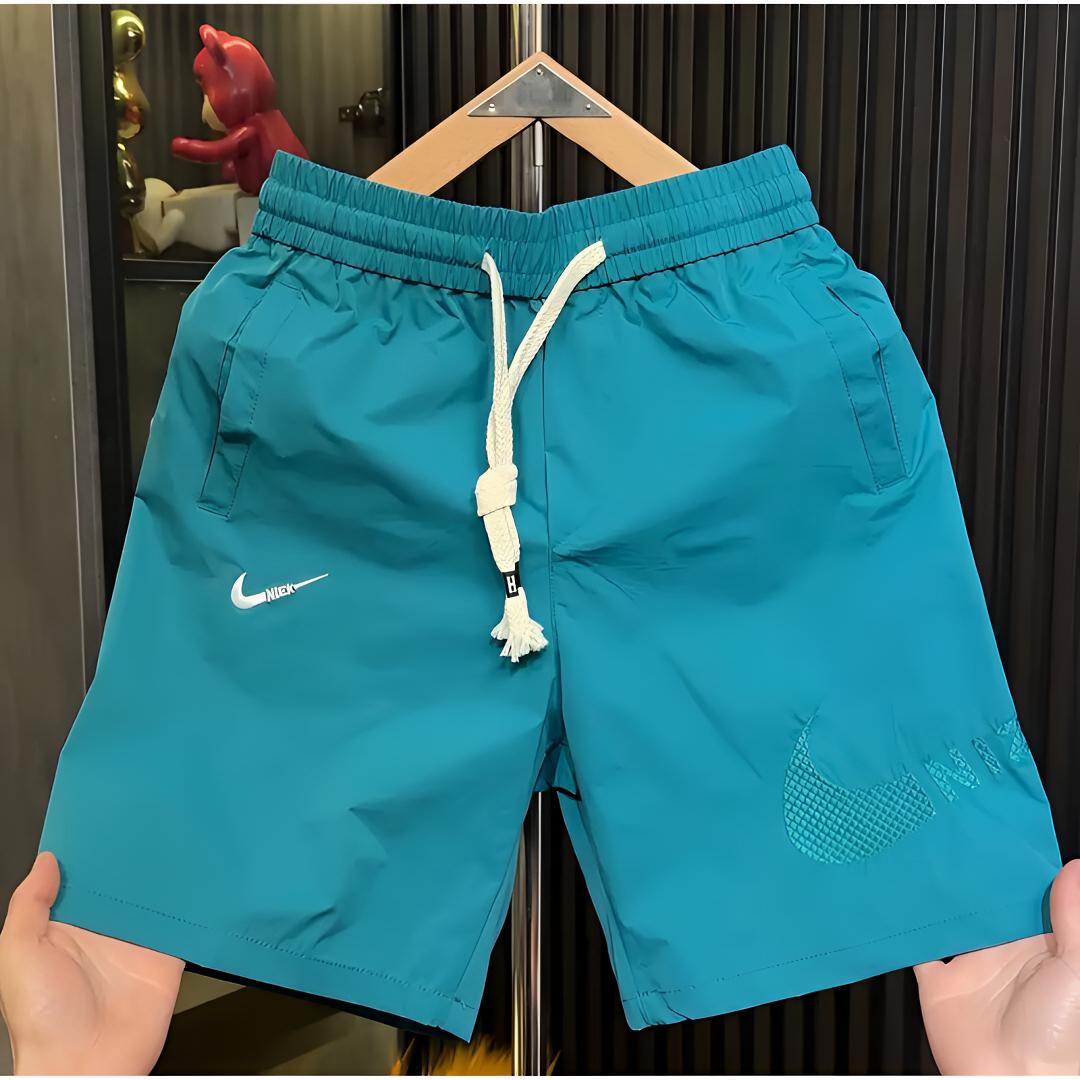 夏季新款男士速干短裤简约弹力时尚潮流男款运动五分裤宽松百搭