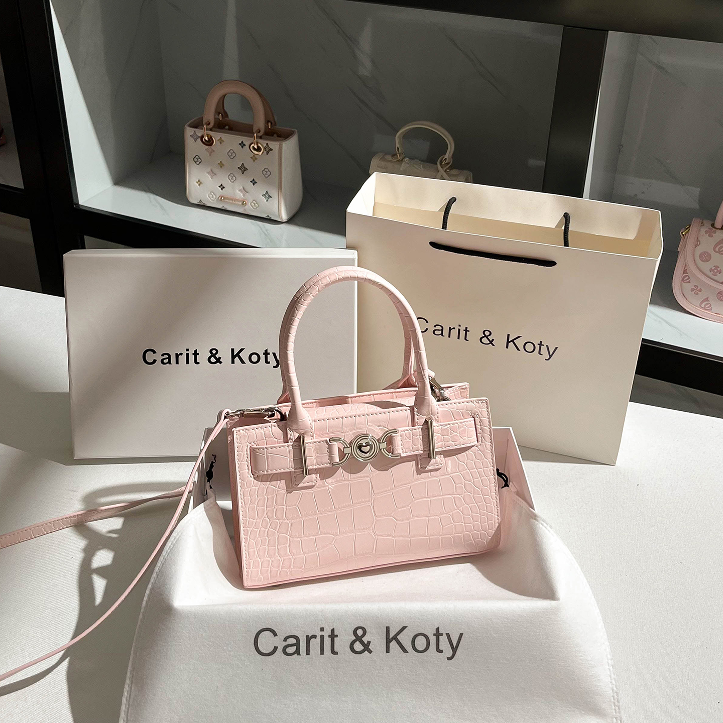 CARIT KOTY许研小众高级感浅色托特包包女爆款2025通勤手提斜挎包