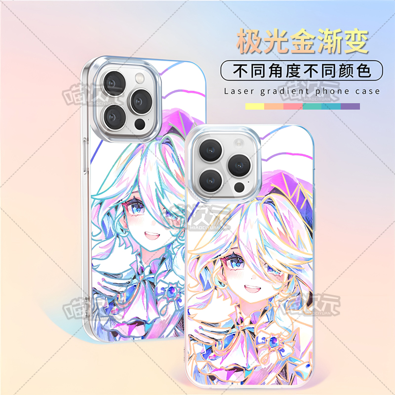 水神芙宁娜适用苹果华为vivo一加oppoiPhone小米红米二次元手机壳