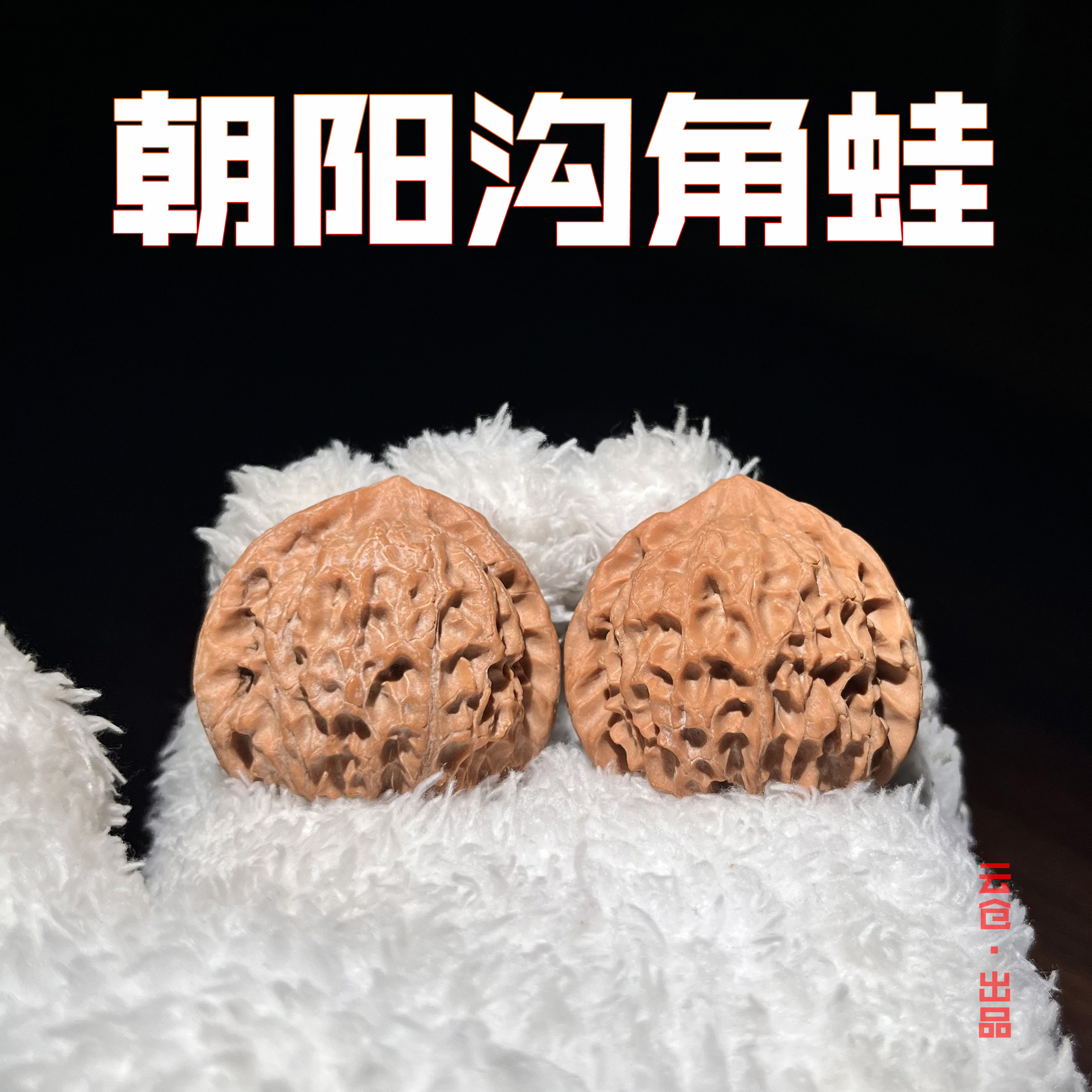 【全品朝阳沟角蛙】文玩核桃手把件 涞水好物