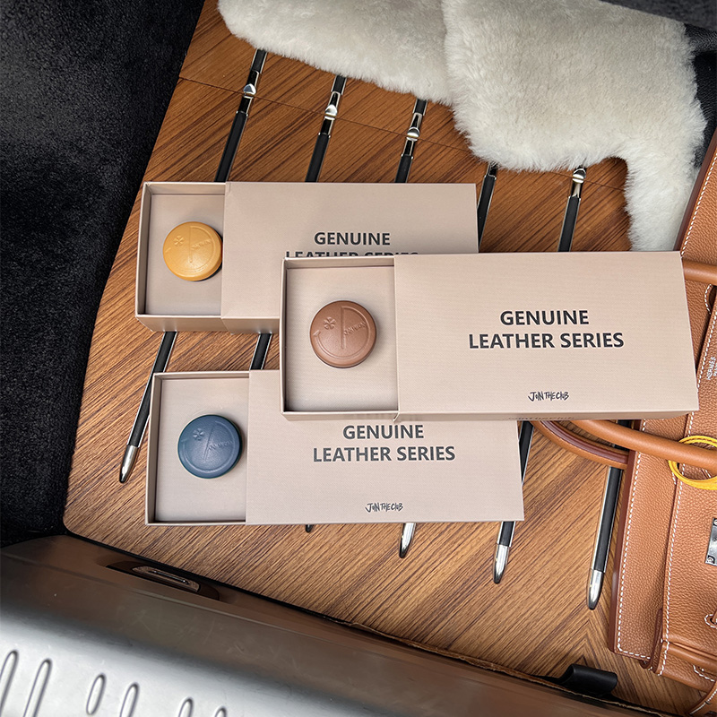 JOIN THE CLUB新品2.0小羊皮车载香薰出风口高级汽车用品车内摆件