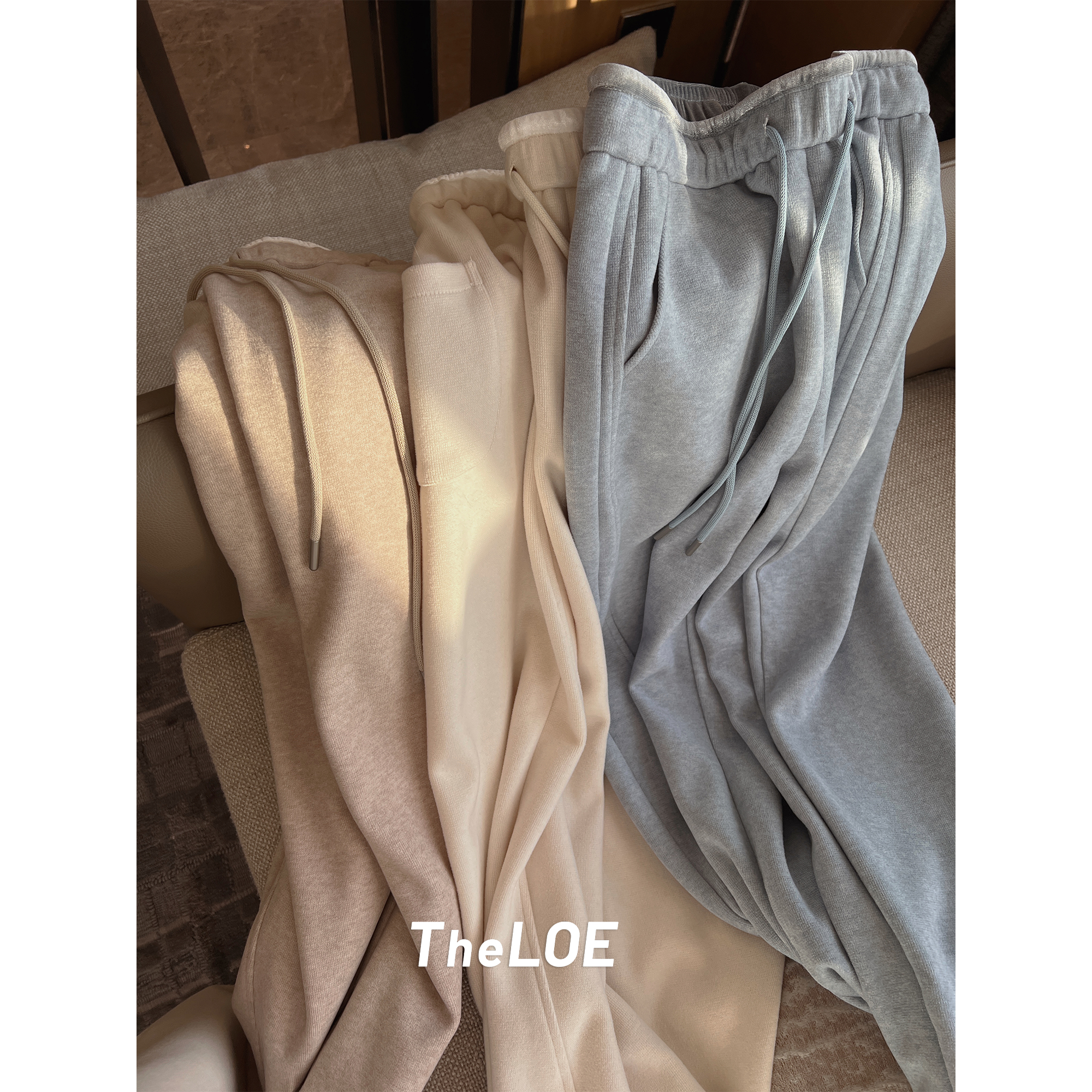 TheLOE/【糯米弯刀裤】880g百搭简约高腰显瘦经典弯刀裤#LE-100X