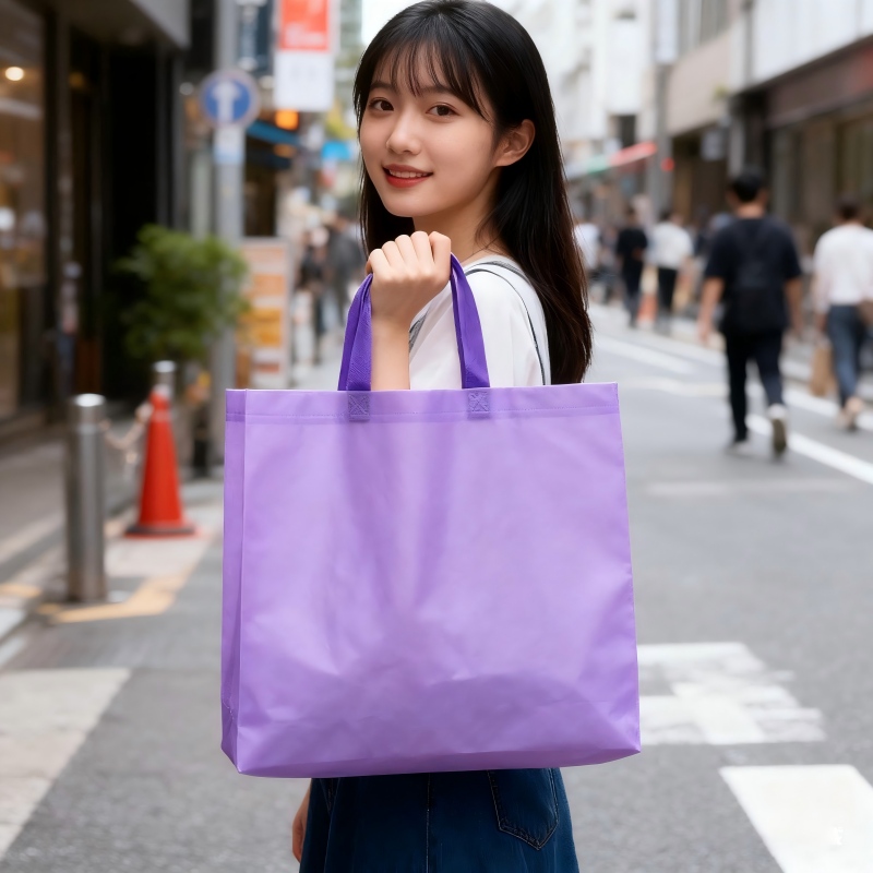 加厚环保无纺布手提袋礼品购物袋可肩背服装店袋子包装定制手提包