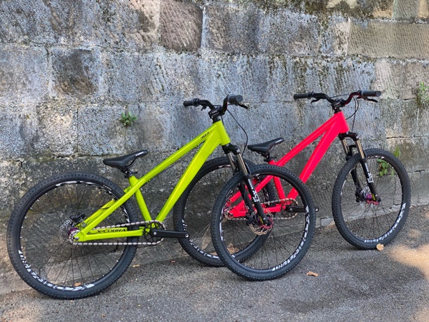 眼镜蛇387dj 土坡鱼尾整车 油压刹车 台湾减震