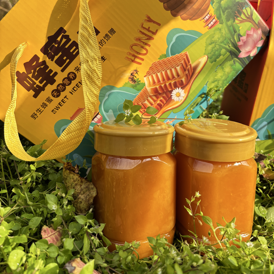 【福利款】蜂农直发秦岭深山土蜂蜜，一年一割结晶蜜纯天然无添加