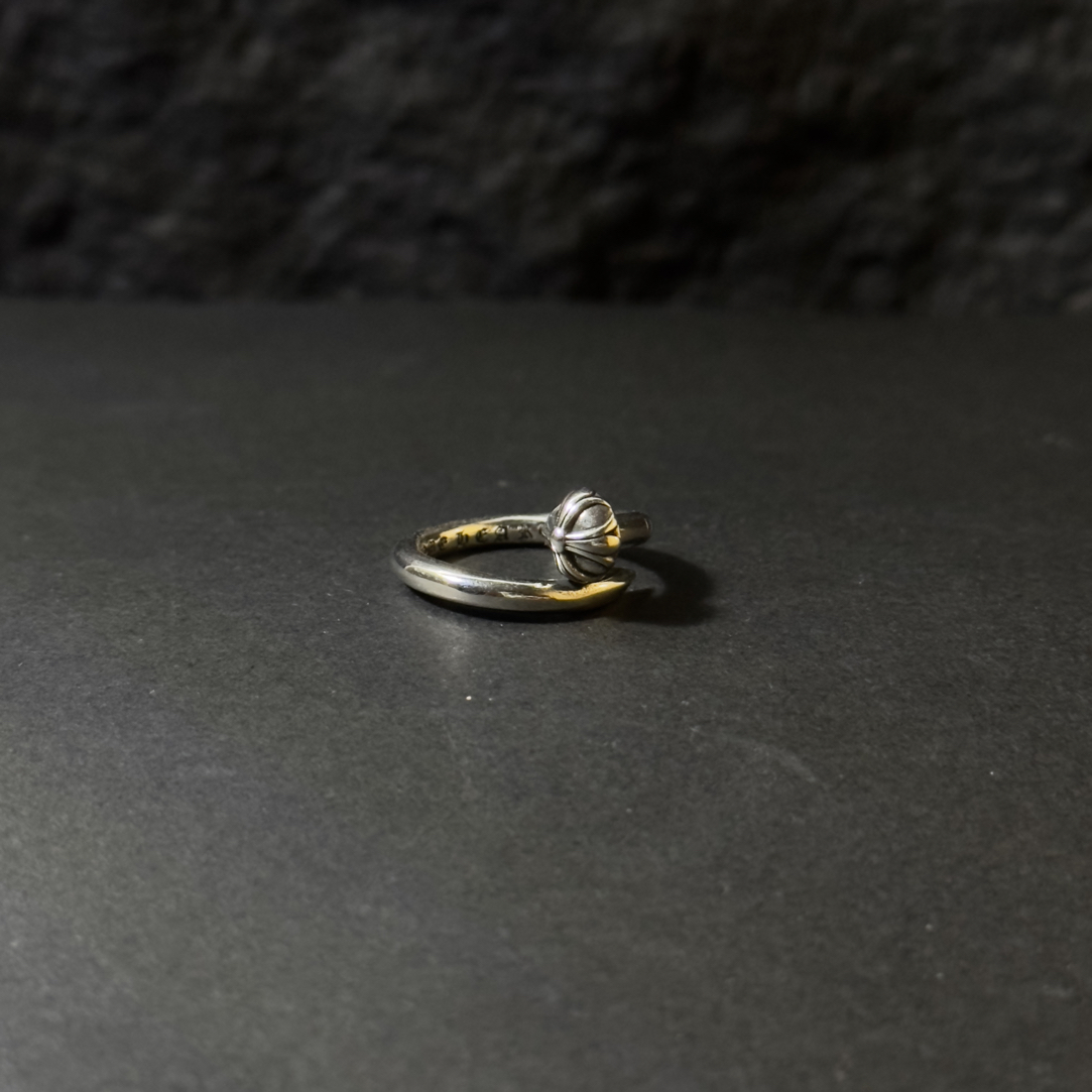 925银戒指 TAND l 钉子戒指 925银 vintage